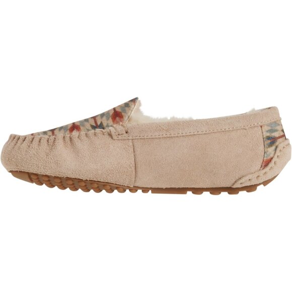 NEW Pendleton Wyeth Trail Slippers - Suede in sand For Women 925 2s7 - Picture 4 of 6